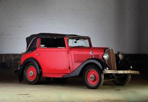Fiat 1000 Cabriolet 1934 года